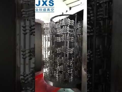 Machine de métallisation sous vide pour articles de table en plastique