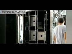 Machine de revêtement PVD d'évier d'acier inoxydable de 2 supports de rotation