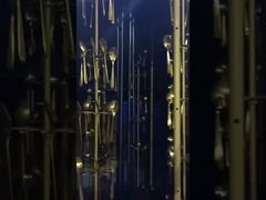 Cuillères en acier inoxydable Revêtement sous vide PVD