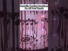 Machine de revêtement PVD en acier inoxydable de grande capacité