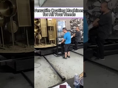 Machine à pulvériser le magnétron à effet PVD sous vide